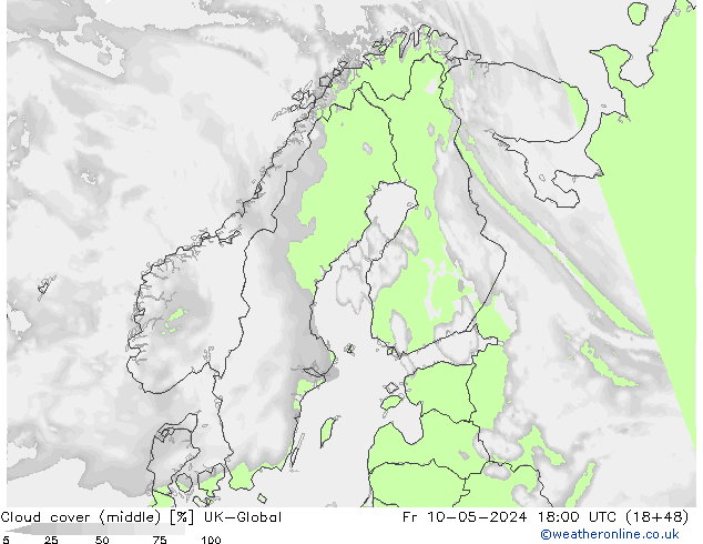 Wolken (mittel) UK-Global Fr 10.05.2024 18 UTC