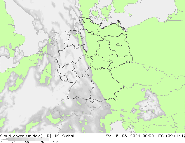 Nubes medias UK-Global mié 15.05.2024 00 UTC