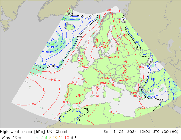 High wind areas UK-Global Sa 11.05.2024 12 UTC