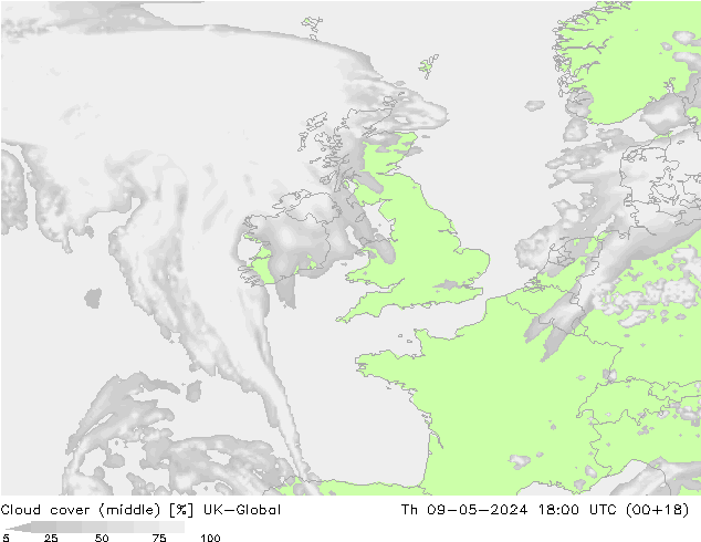 zachmurzenie (środk.) UK-Global czw. 09.05.2024 18 UTC