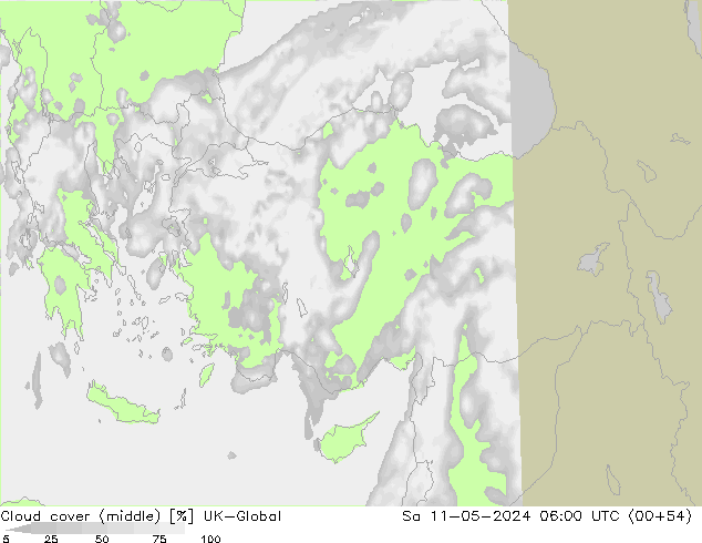 zachmurzenie (środk.) UK-Global so. 11.05.2024 06 UTC