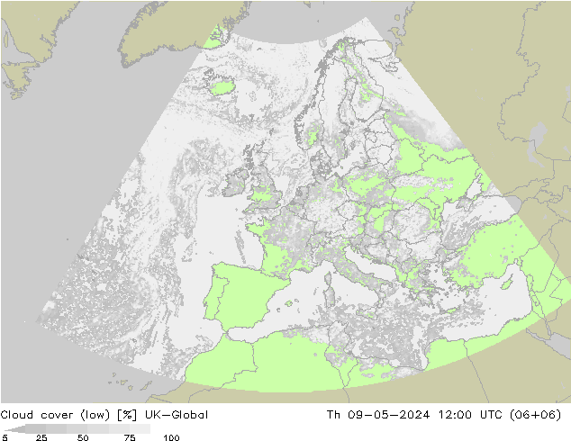 Wolken (tief) UK-Global Do 09.05.2024 12 UTC