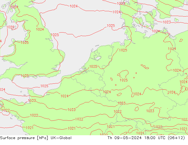pressão do solo UK-Global Qui 09.05.2024 18 UTC