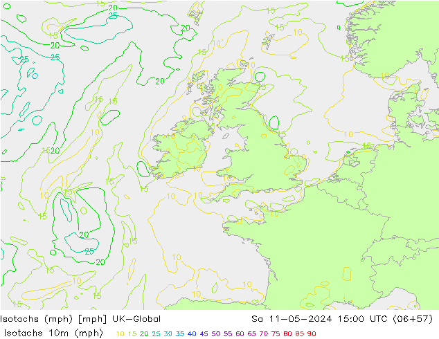 Isotachs (mph) UK-Global So 11.05.2024 15 UTC