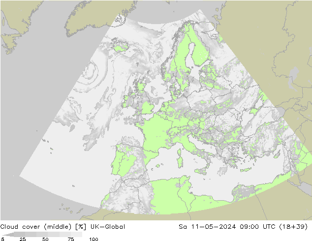 Cloud cover (middle) UK-Global Sa 11.05.2024 09 UTC
