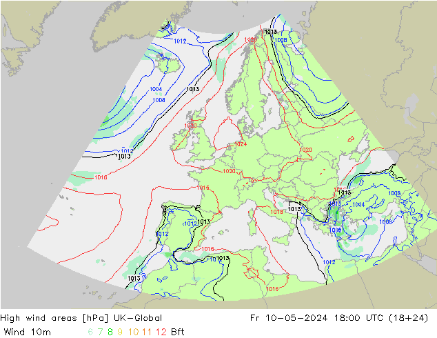 yüksek rüzgarlı alanlar UK-Global Cu 10.05.2024 18 UTC