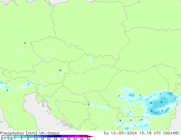 Precipitazione UK-Global dom 12.05.2024 18 UTC