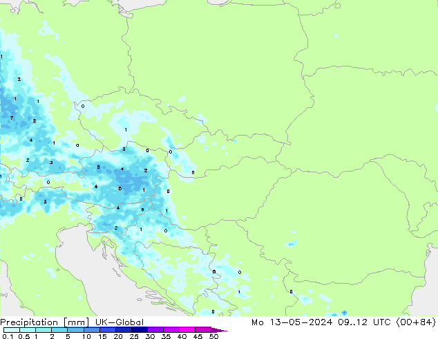 precipitação UK-Global Seg 13.05.2024 12 UTC
