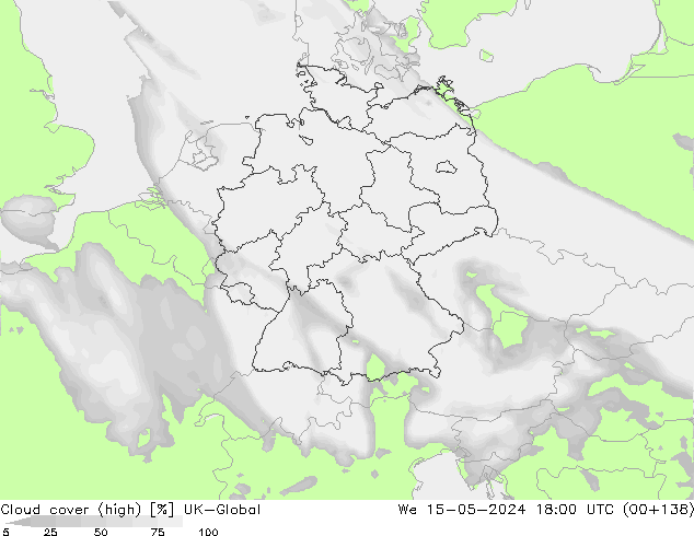 Wolken (hohe) UK-Global Mi 15.05.2024 18 UTC