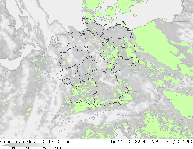 облака (низкий) UK-Global вт 14.05.2024 12 UTC