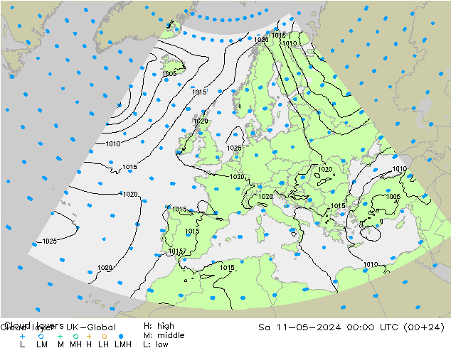 Cloud layer UK-Global Cts 11.05.2024 00 UTC