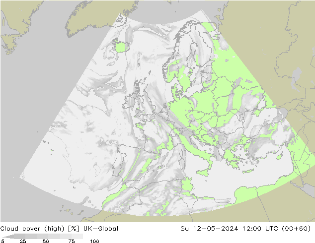 Nubes altas UK-Global dom 12.05.2024 12 UTC