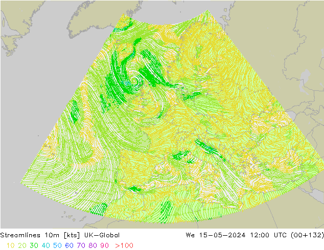 Ligne de courant 10m UK-Global mer 15.05.2024 12 UTC