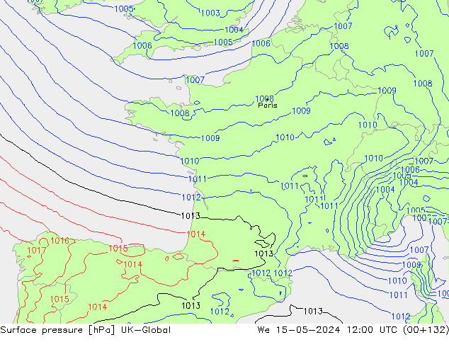 ciśnienie UK-Global śro. 15.05.2024 12 UTC