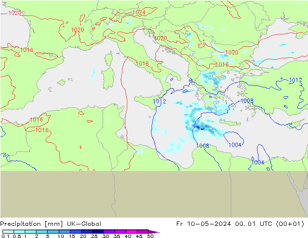 Precipitation UK-Global Fr 10.05.2024 01 UTC