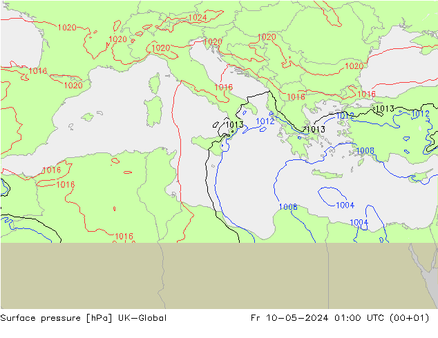 Yer basıncı UK-Global Cu 10.05.2024 01 UTC