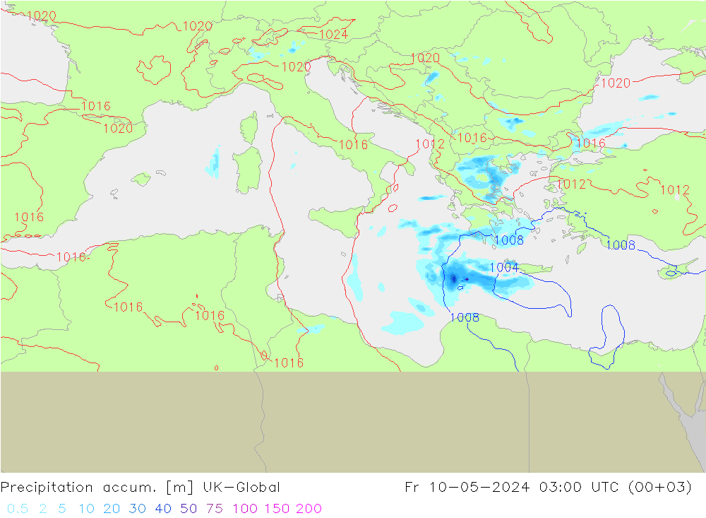Precipitation accum. UK-Global пт 10.05.2024 03 UTC