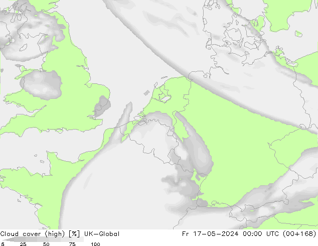Bewolking (Hoog) UK-Global vr 17.05.2024 00 UTC