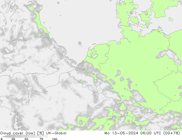 Nubi basse UK-Global lun 13.05.2024 06 UTC