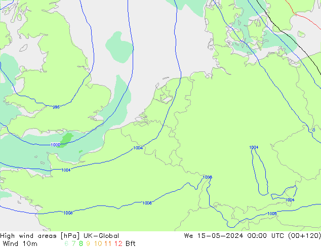 yüksek rüzgarlı alanlar UK-Global Çar 15.05.2024 00 UTC