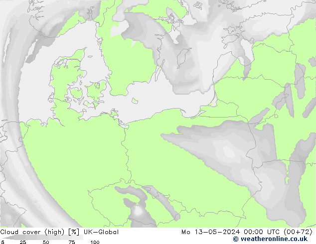 vysoký oblak UK-Global Po 13.05.2024 00 UTC