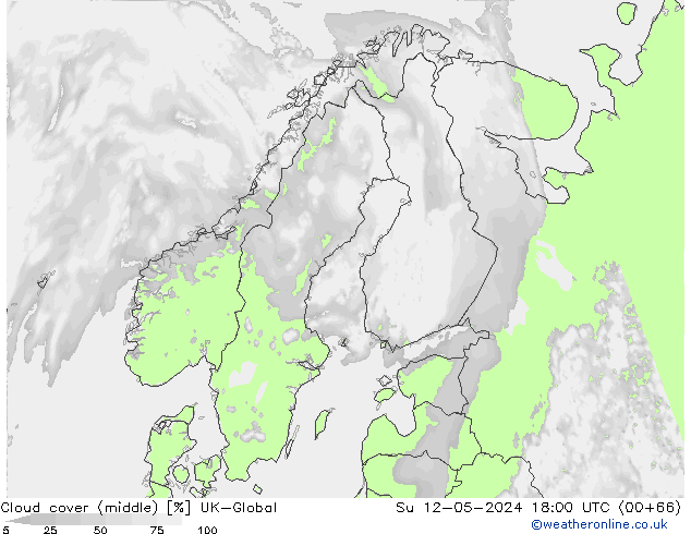 Wolken (mittel) UK-Global So 12.05.2024 18 UTC