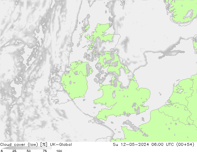 zachmurzenie (niskie) UK-Global nie. 12.05.2024 06 UTC