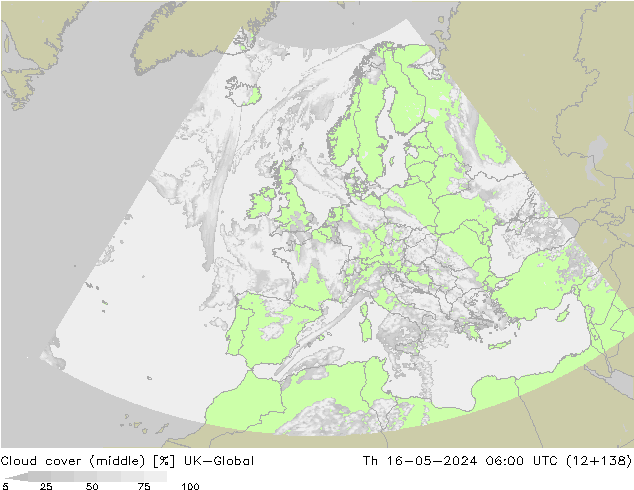 Cloud cover (middle) UK-Global Th 16.05.2024 06 UTC