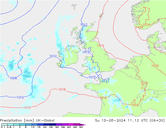 Srážky UK-Global Ne 12.05.2024 12 UTC