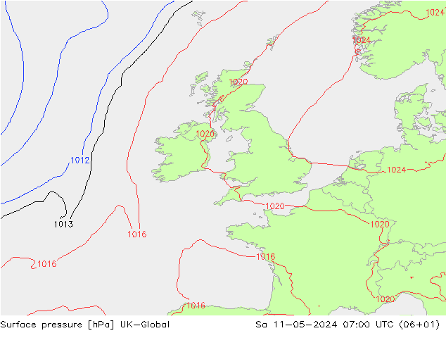 Yer basıncı UK-Global Cts 11.05.2024 07 UTC