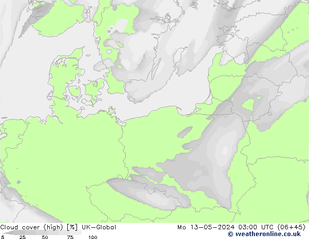 Bulutlar (yüksek) UK-Global Pzt 13.05.2024 03 UTC