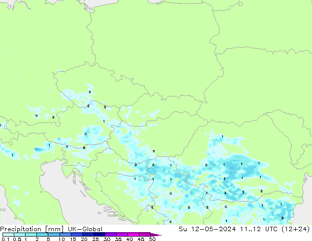 Srážky UK-Global Ne 12.05.2024 12 UTC