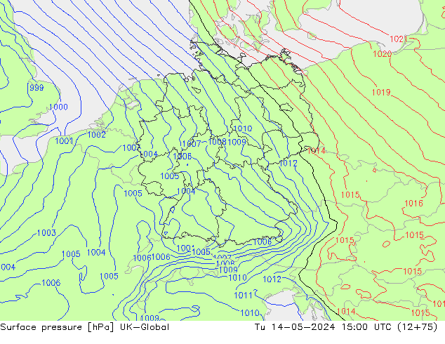 Bodendruck UK-Global Di 14.05.2024 15 UTC