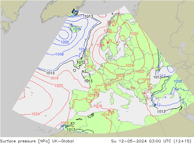pression de l'air UK-Global dim 12.05.2024 03 UTC