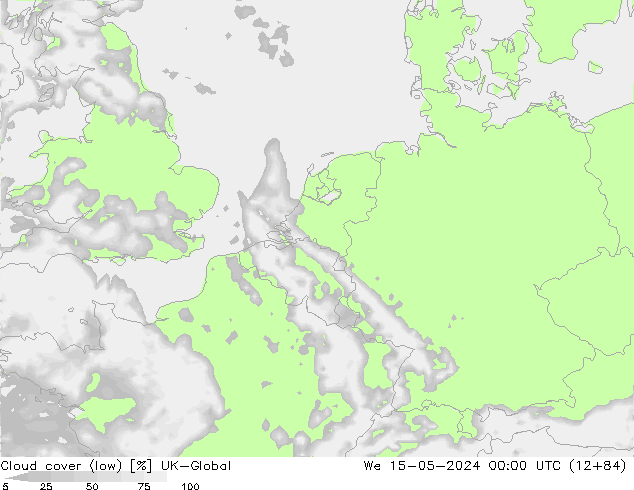 Nubes bajas UK-Global mié 15.05.2024 00 UTC