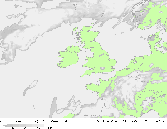 Nubes medias UK-Global sáb 18.05.2024 00 UTC