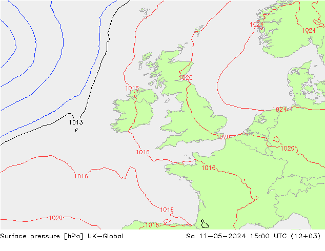 Yer basıncı UK-Global Cts 11.05.2024 15 UTC