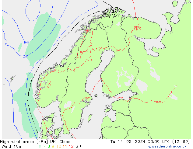 Windvelden UK-Global di 14.05.2024 00 UTC
