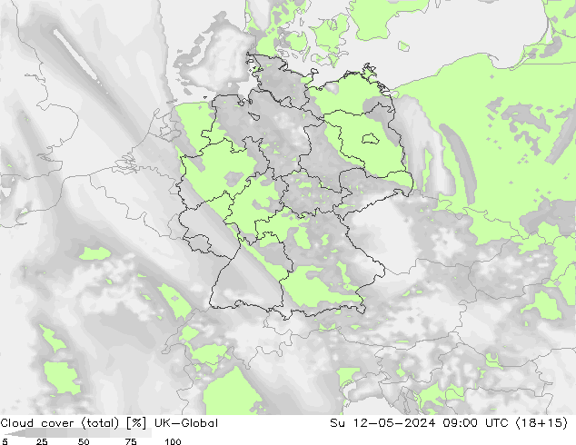 Bulutlar (toplam) UK-Global Paz 12.05.2024 09 UTC