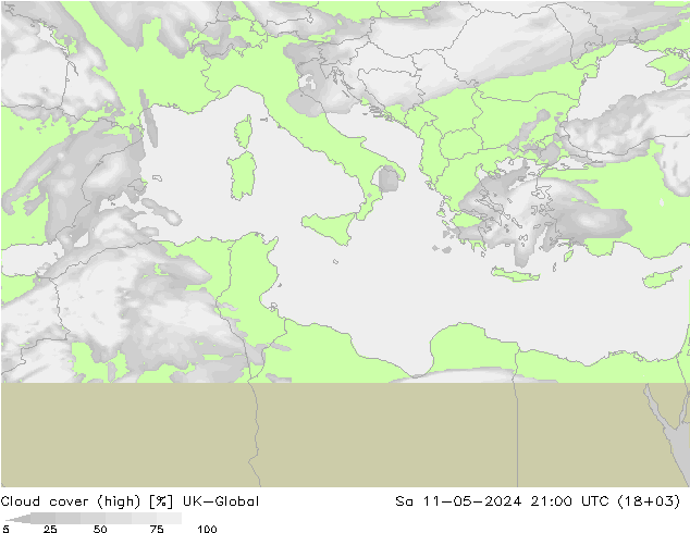Wolken (hohe) UK-Global Sa 11.05.2024 21 UTC