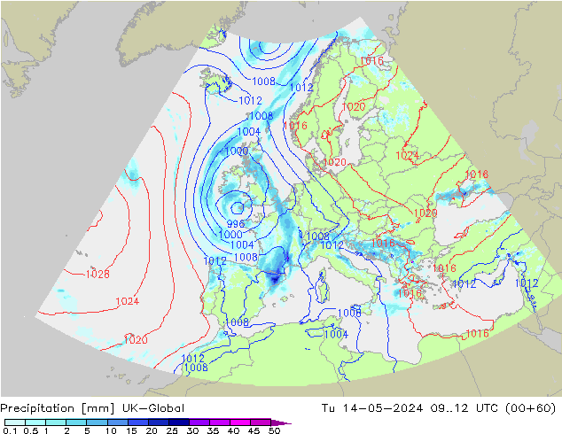 precipitação UK-Global Ter 14.05.2024 12 UTC