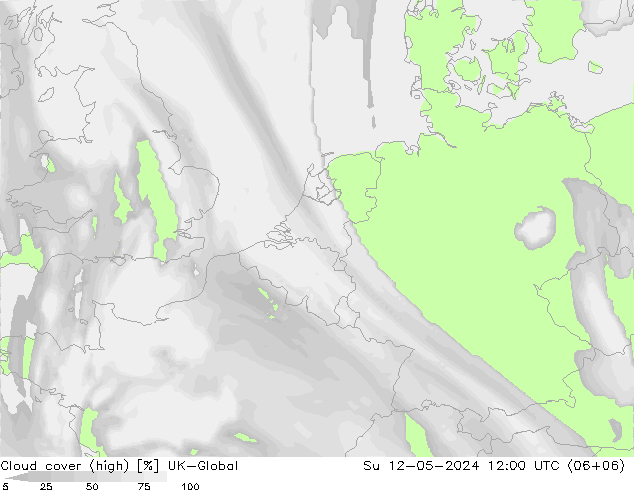 Nubes altas UK-Global dom 12.05.2024 12 UTC