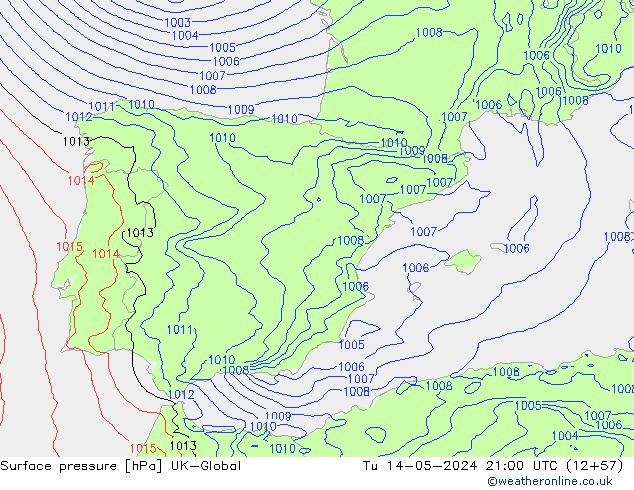 pressão do solo UK-Global Ter 14.05.2024 21 UTC