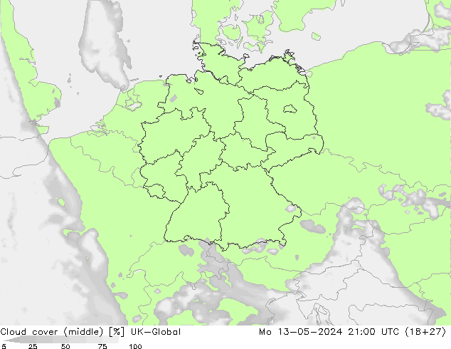 Wolken (mittel) UK-Global Mo 13.05.2024 21 UTC