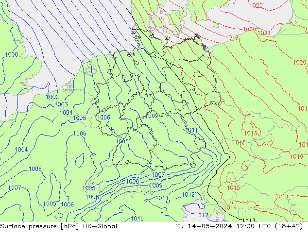 Bodendruck UK-Global Di 14.05.2024 12 UTC