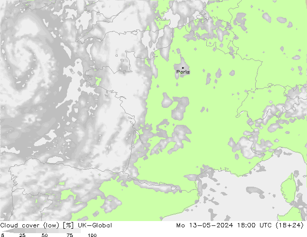 Wolken (tief) UK-Global Mo 13.05.2024 18 UTC
