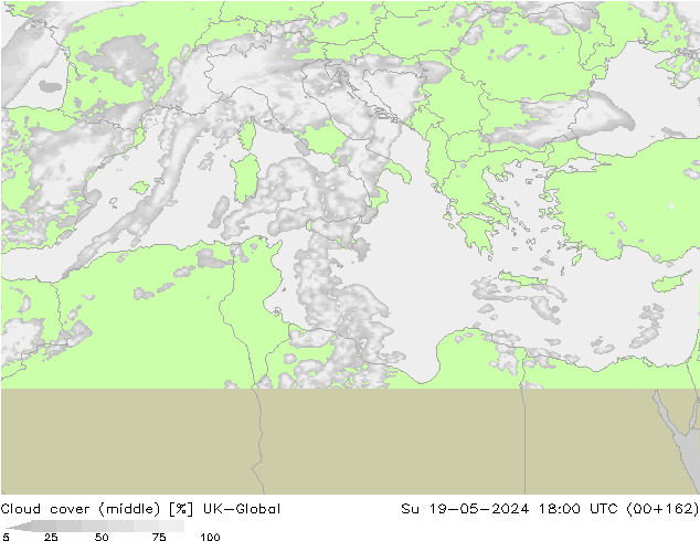 oblačnosti uprostřed UK-Global Ne 19.05.2024 18 UTC