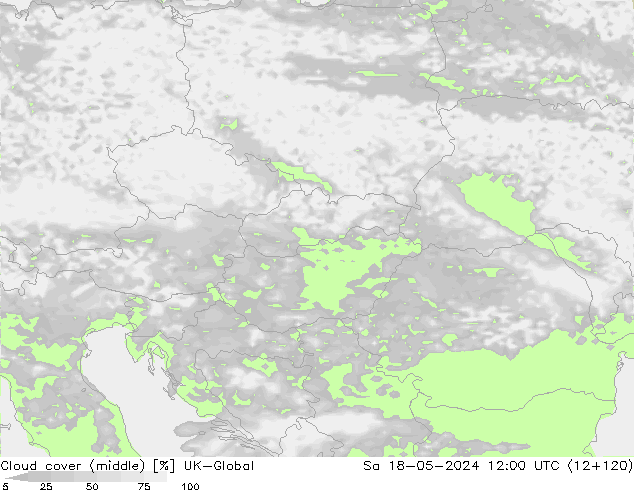 Cloud cover (middle) UK-Global Sa 18.05.2024 12 UTC