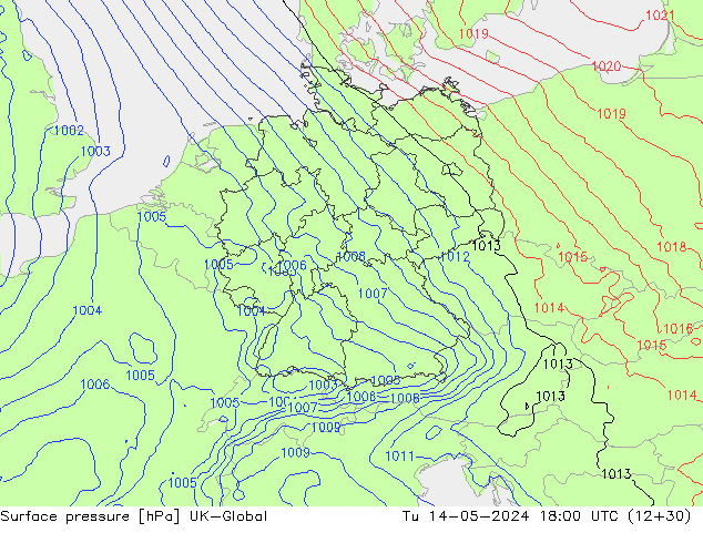 pressão do solo UK-Global Ter 14.05.2024 18 UTC