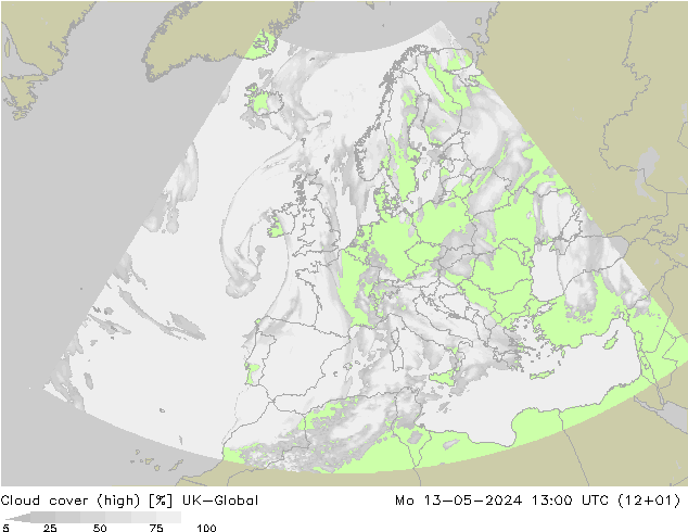 Wolken (hohe) UK-Global Mo 13.05.2024 13 UTC